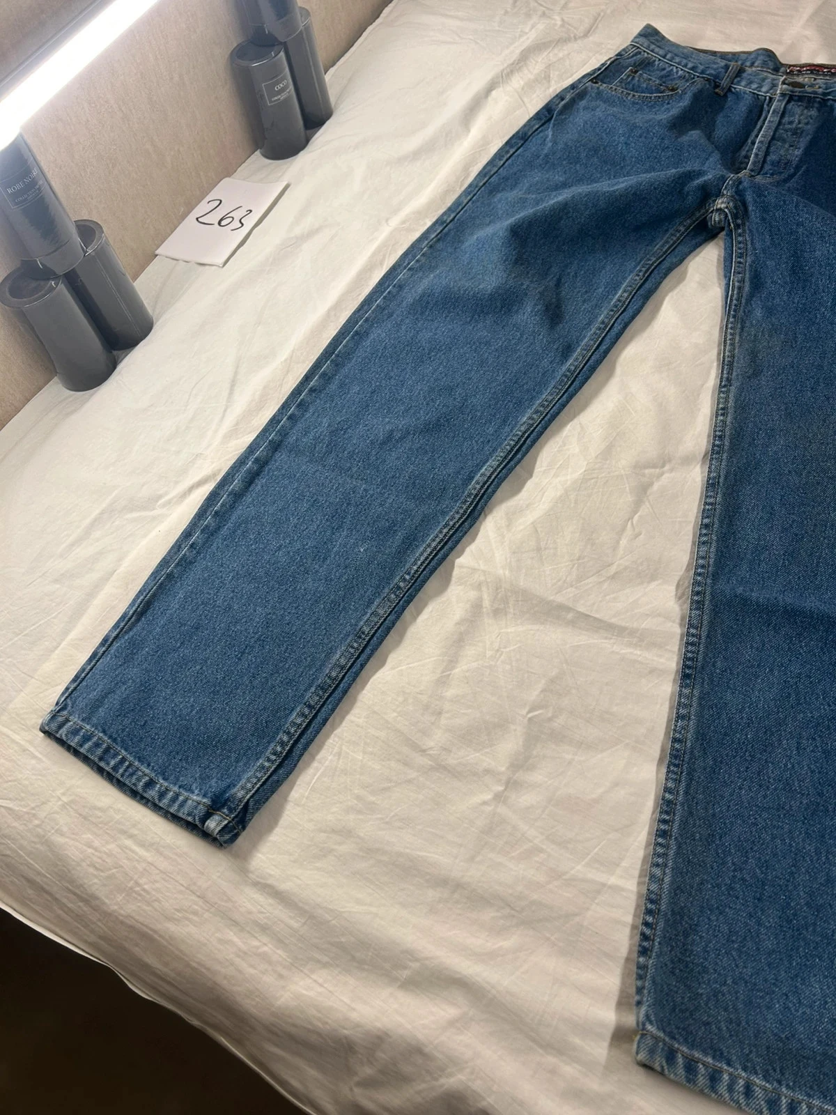 Jean reto azul vintage Bronx jeans wear tamanho 46 – photo 5